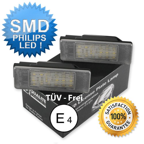 Led kennzeichenleuchte - 2x,