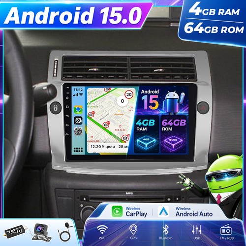 Dab carplay 64gb fm rds - dab+, 4+64gb