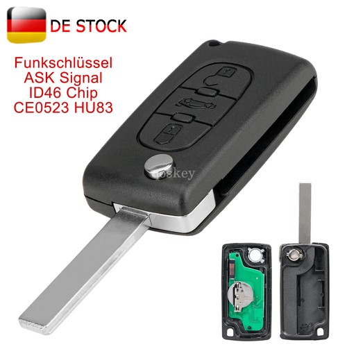 Klapp funk schlüssel ce0523 - schlüssel,