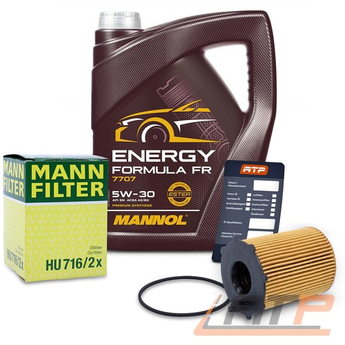 Mann ölfilter 5w - +, 5w-30